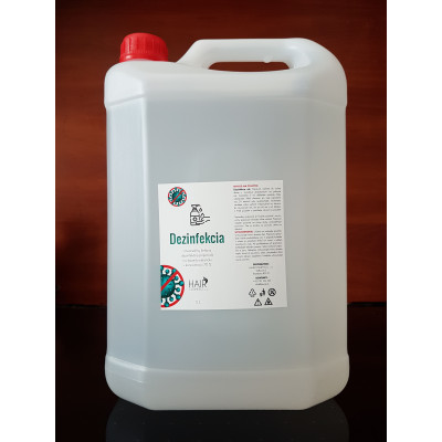 DEZINFEKCIA HAIRCOSMETICS s.r.o - 5L